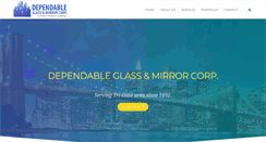 Desktop Screenshot of dependableglassnyc.com