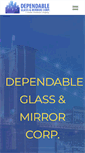 Mobile Screenshot of dependableglassnyc.com